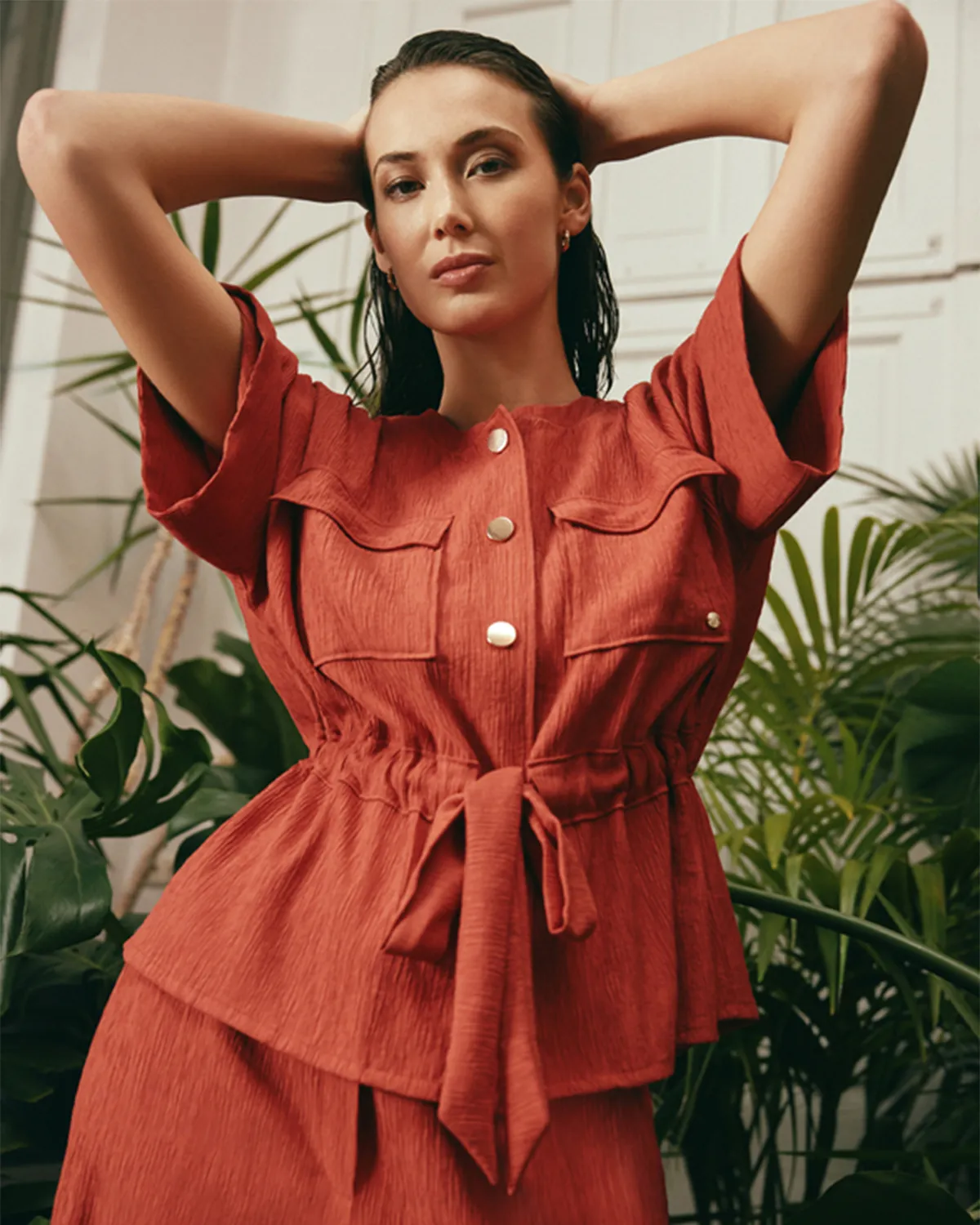 Terracotta Utility Co-Ord Set